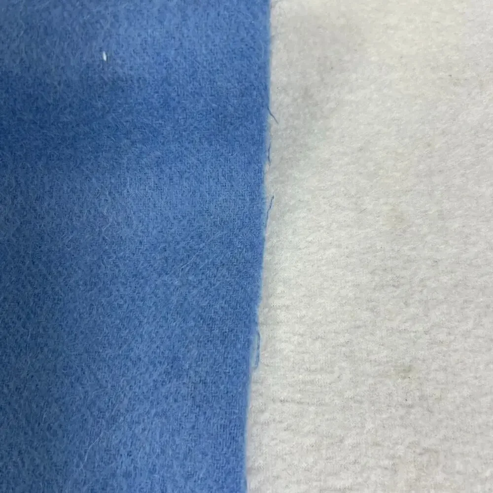 Kousei Inner Magnolia Blue Cashmere Wool Scarf 82